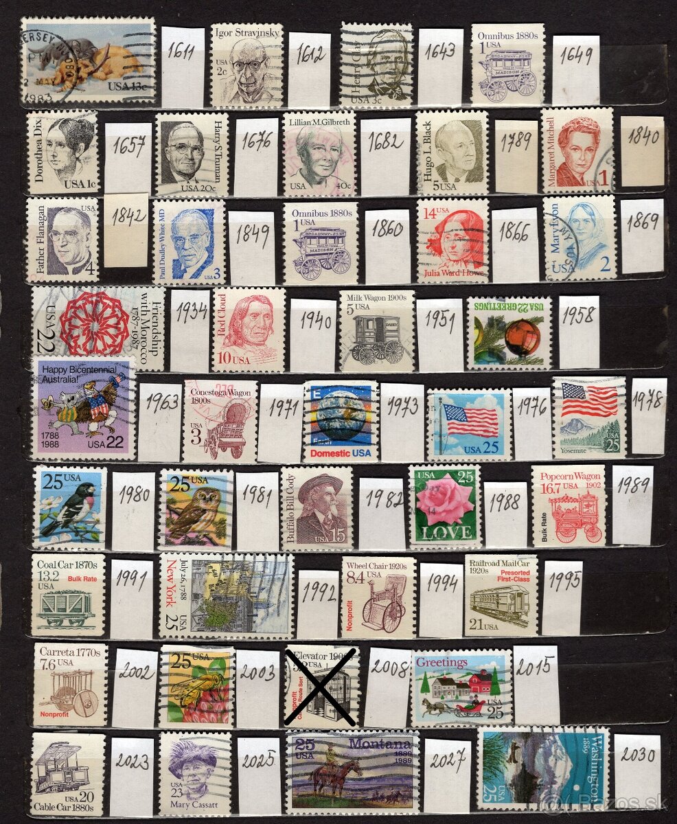 B USA (à 0,10 €) - 8