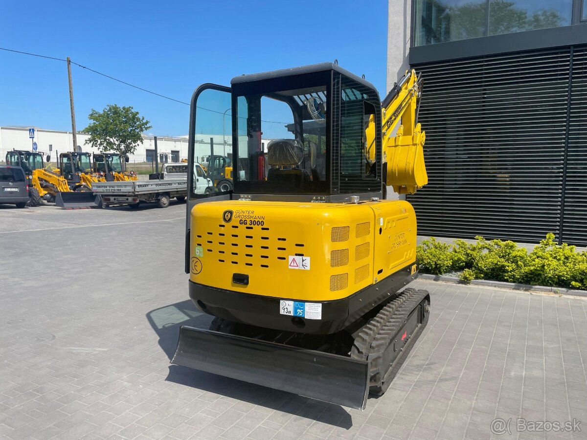 Minibáger GG3000 Koncoročná AKCIA + Dovoz GRÁTIS - 8