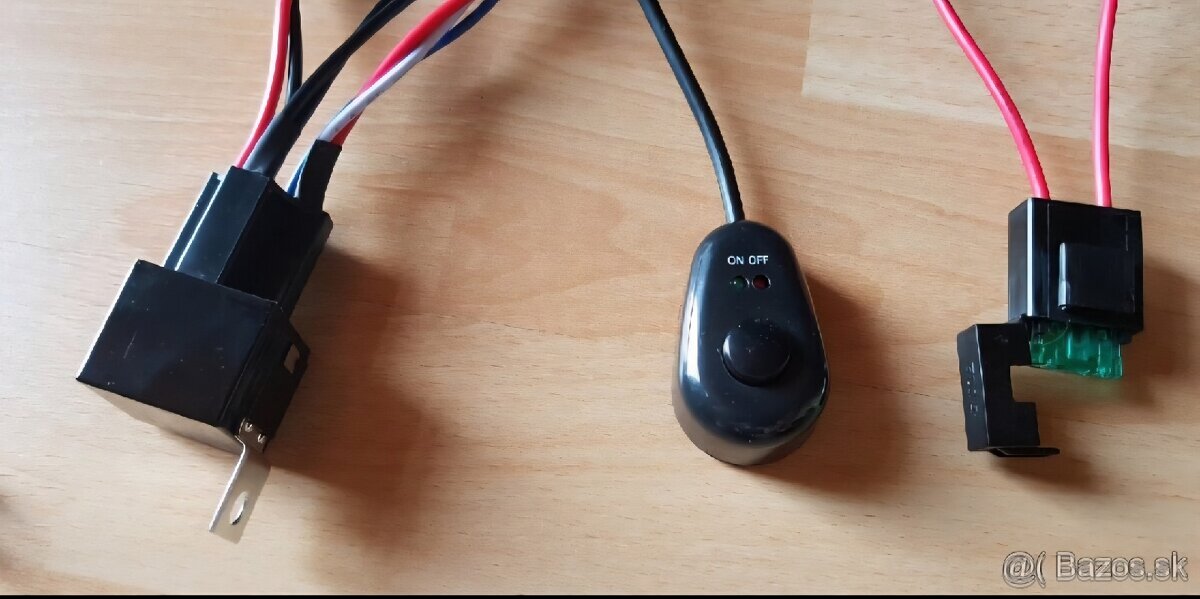 Kabeláž na led rampy - svetla
- 8