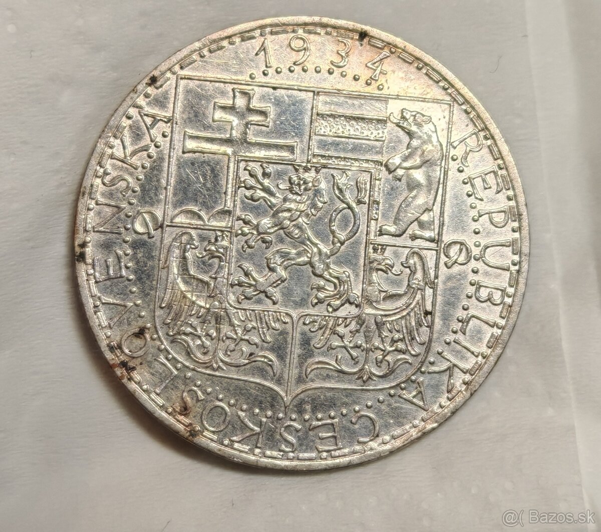 Strieborné mince Československo + Slovensko - 8