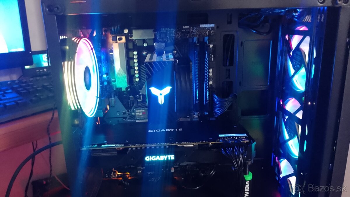 Herný PC – RTX 2070/8GB OC+ Ryzen 5+WIN 11 Pro + ARGB FAN - 8