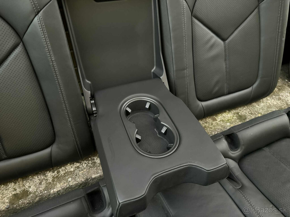 Sedadlá + tapacíre (čierna koža) Porsche Macan 95B - 8