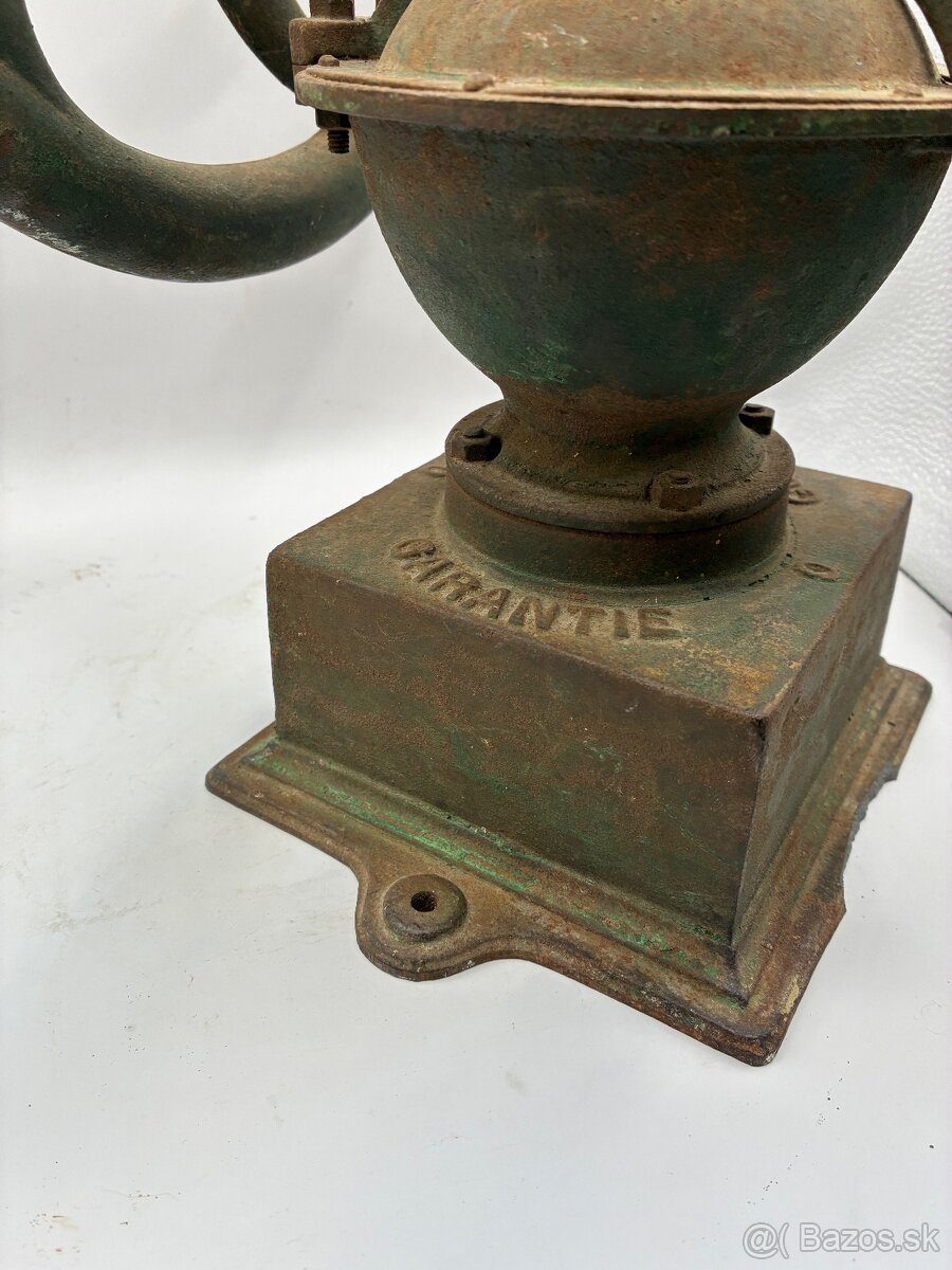 Starožitný veľký mlynček Goldenberg - 8