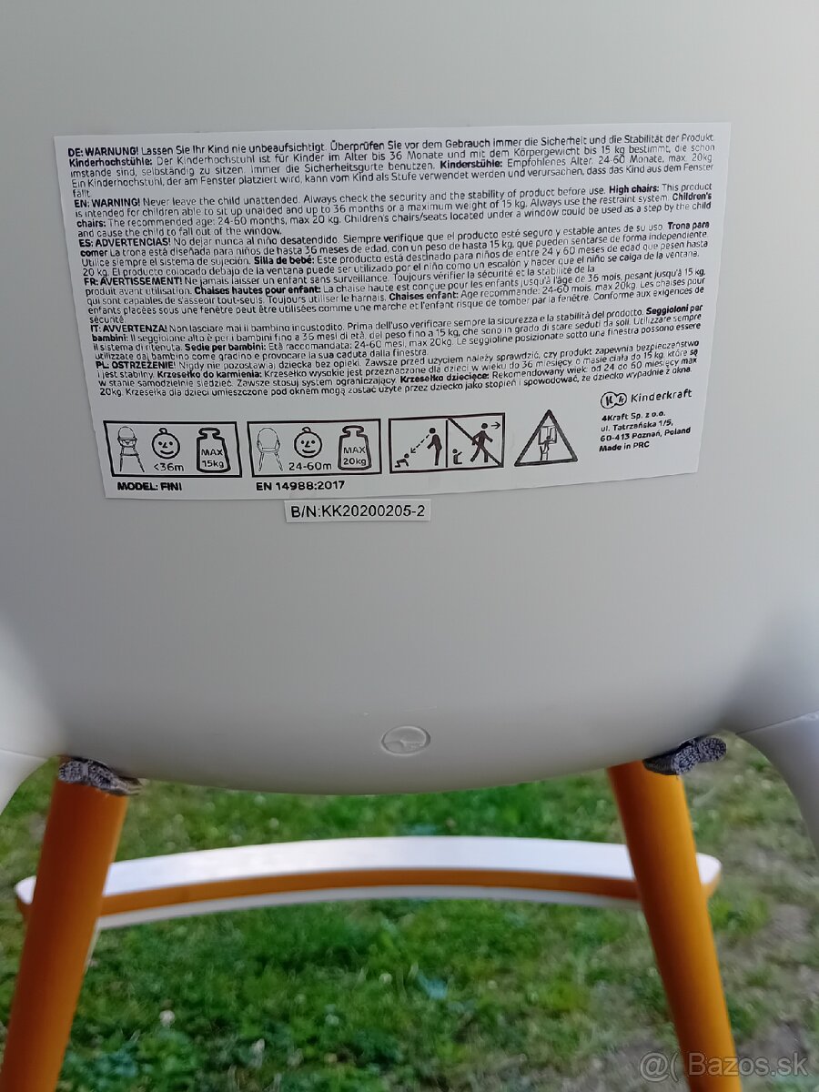 Stolička na kŕmenie - 8