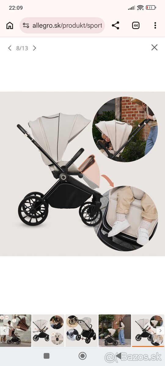 Športový kočík lionelo mika plus - 8