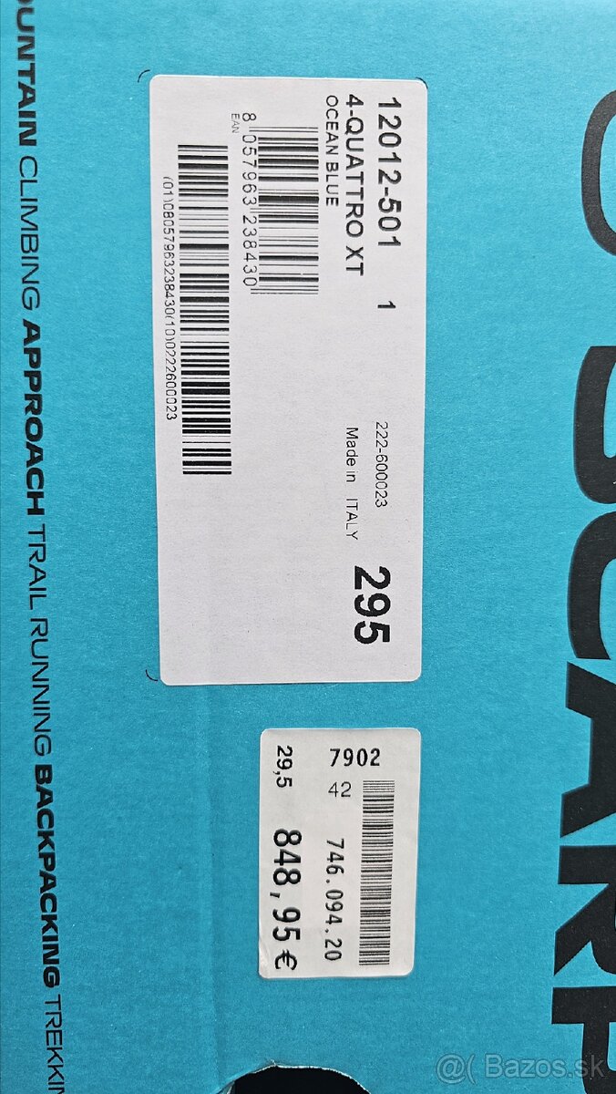 Scarpa Quatro XT skialp/ freeride 29.5 - 8