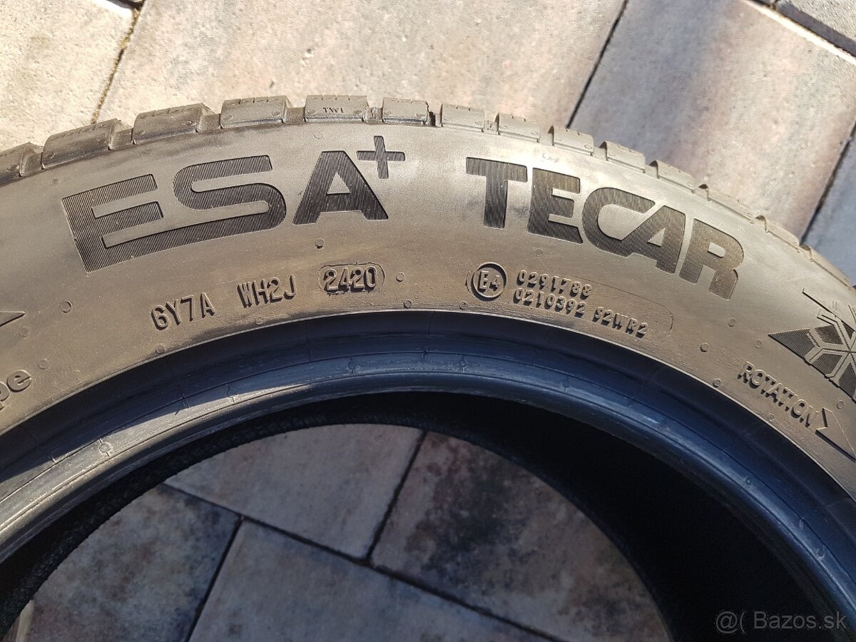 235/55 r17 zimné pneumatiky 2ks Esa+Tecar DOT2020 - 8