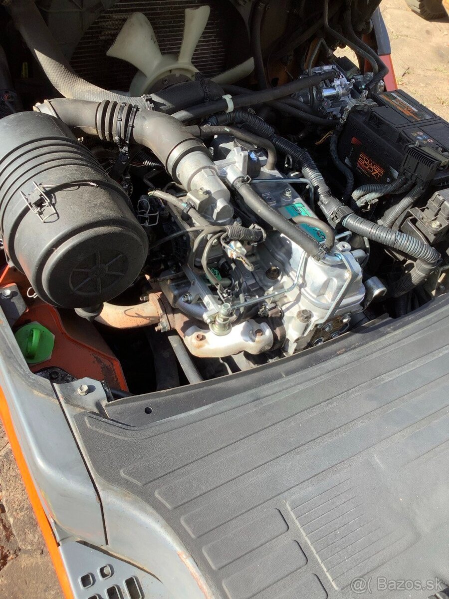 Toyota 8FG18 BENZÍN / LPG, Triplex 4,5 m, Váhy - 8