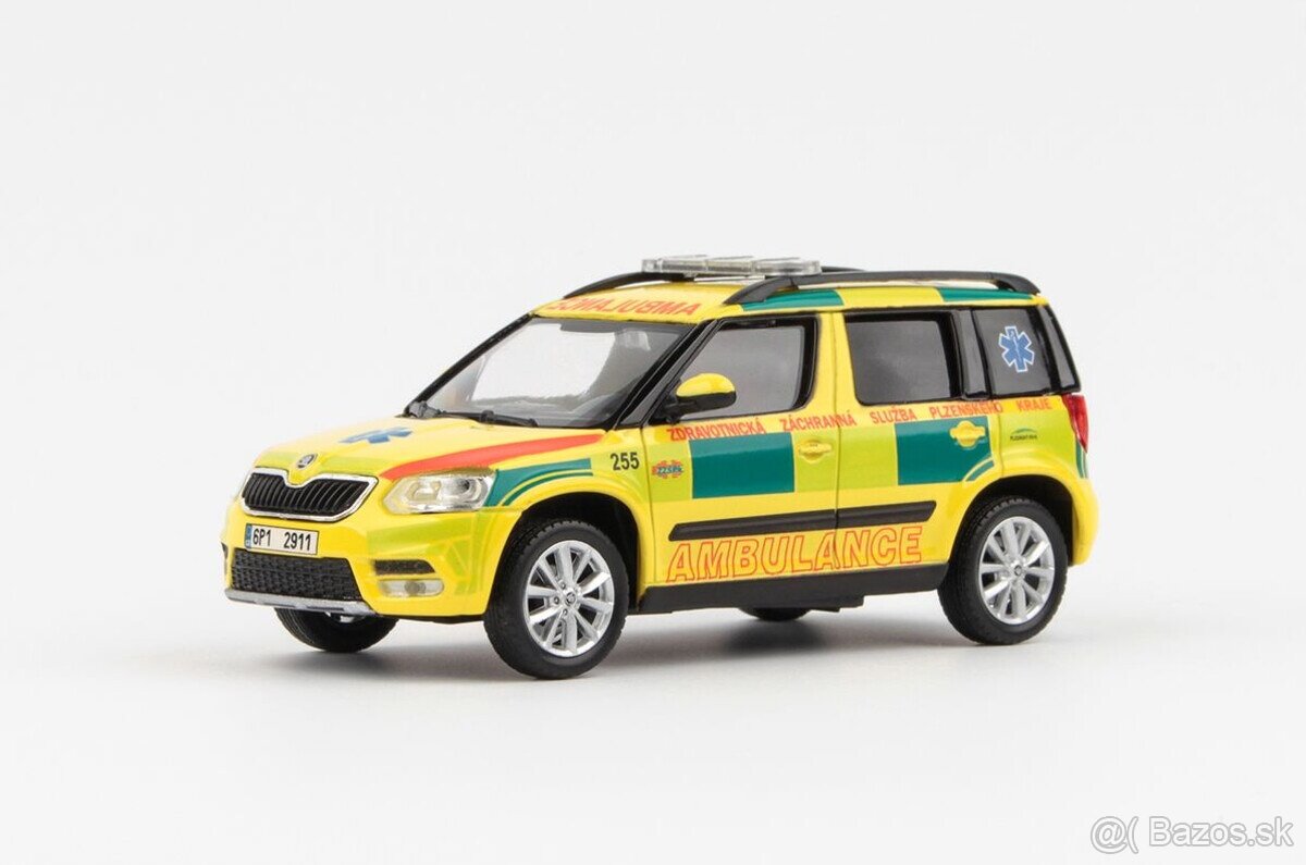Modely Škoda Yeti FL (2013) ZZS 1:43 Abrex - 8