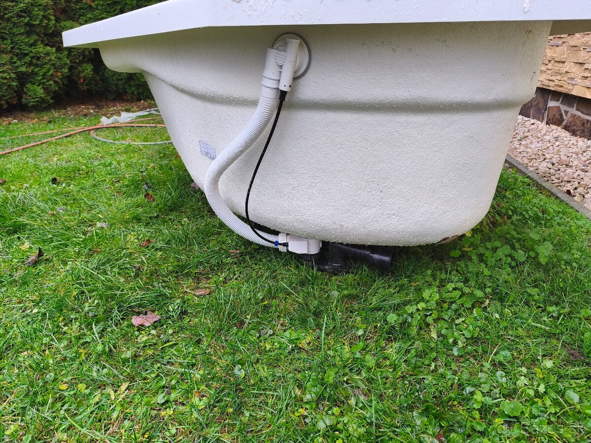 Rohová vaňa 150x150 cm - 8