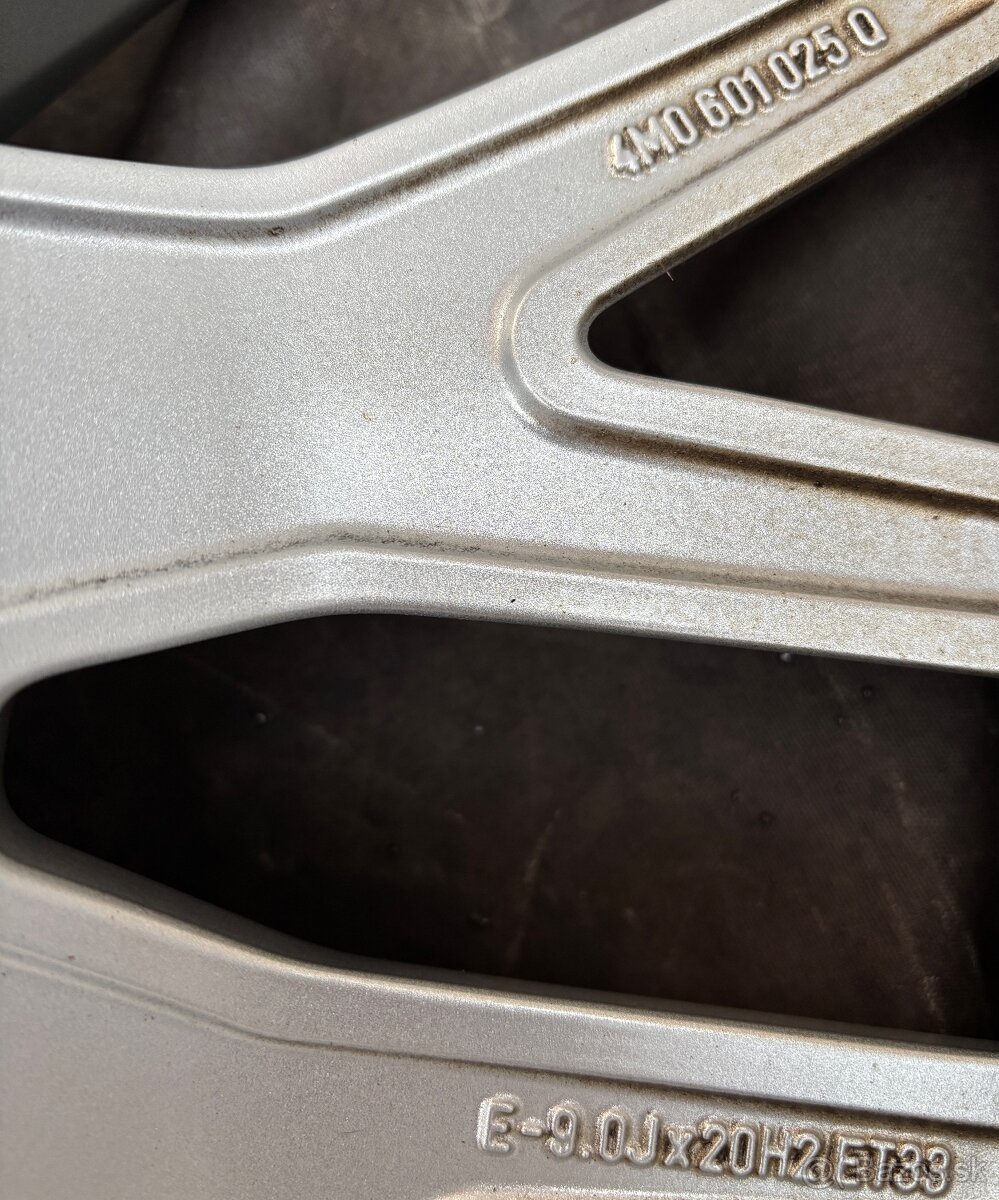 Originální Alu kola Audi Q7,SQ7 285/45/20 TOP STAV - 8