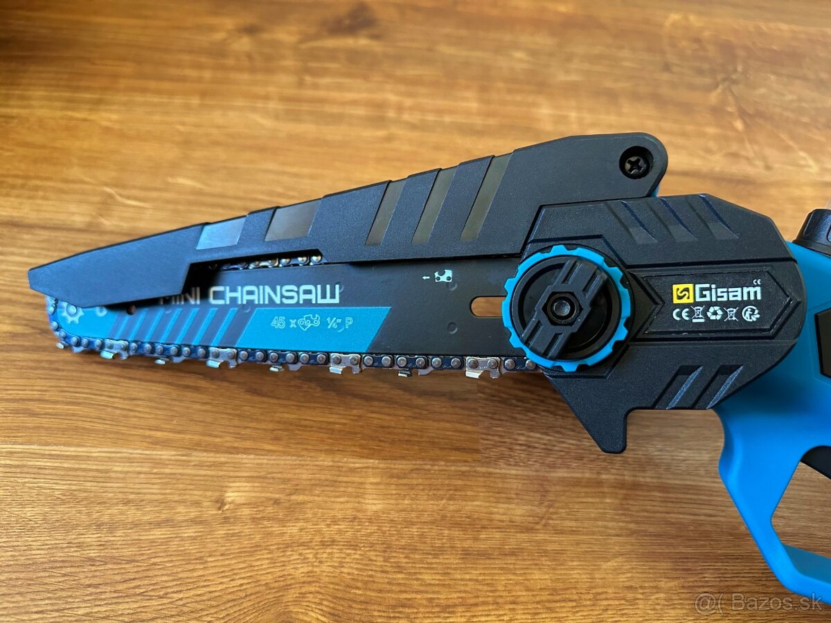 AKU bezuhlíková reťazová píla s mazaním 2x 20 lišta 3x reťaz - 8
