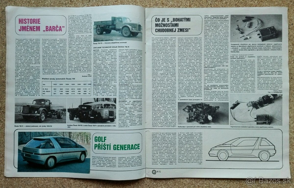 Starý časopis Svet Motoru - 8