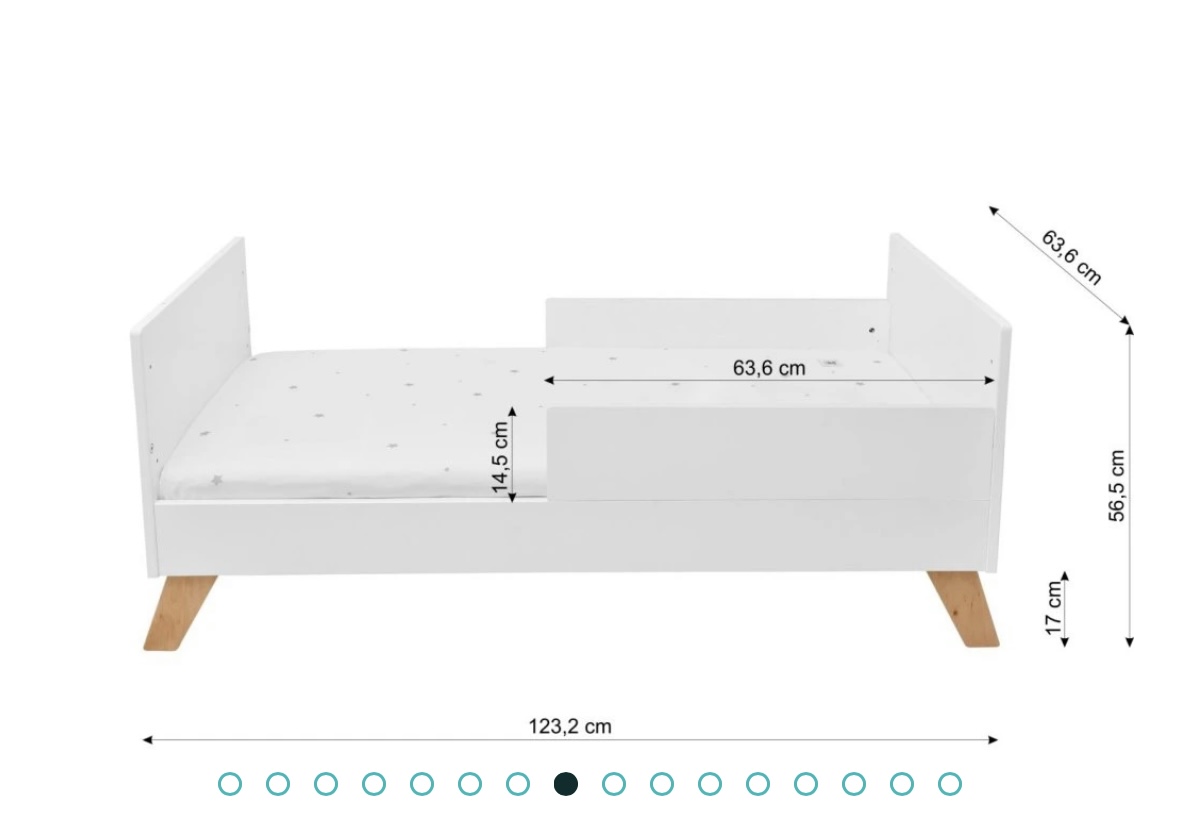 Detská postieľka HOPPA 60 x 120 cm - 8