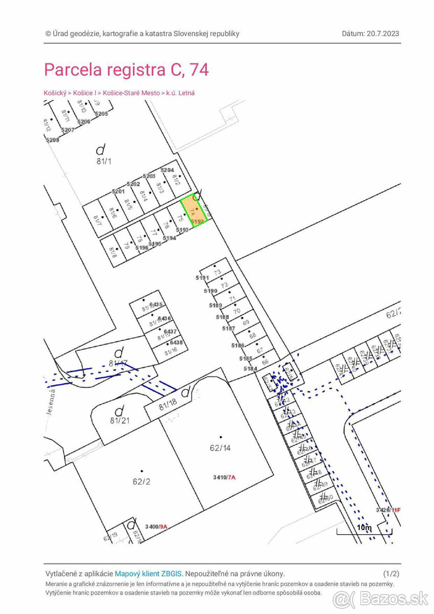 RealityKolesár predáva garáž Jesenná centrum Košice - 8