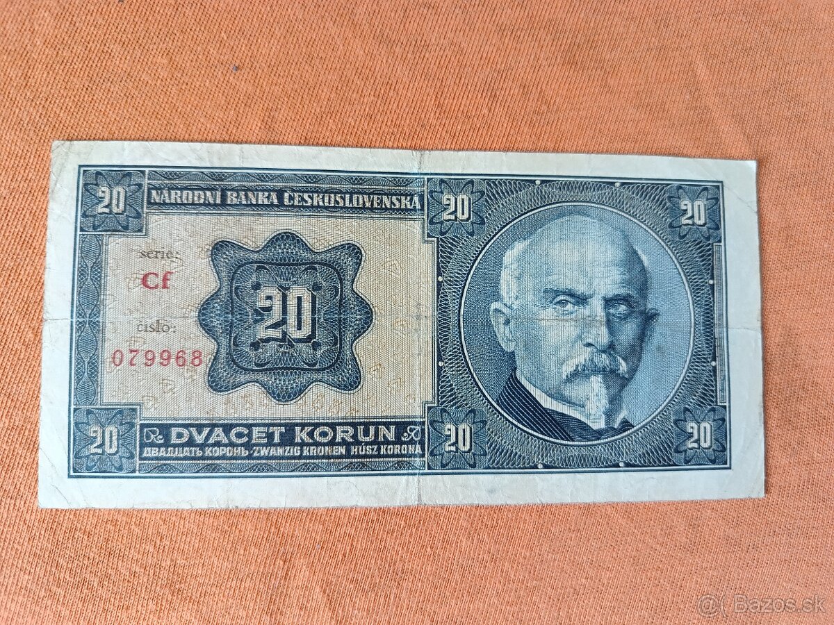 Bankovky ČSR - 8 - 8