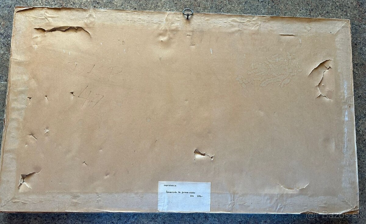 Retro obraz Na jarnom slnku, makramé... - 8