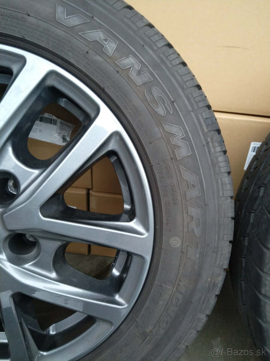 Alu 5 x 118 R 16 + letné pneu. - 8