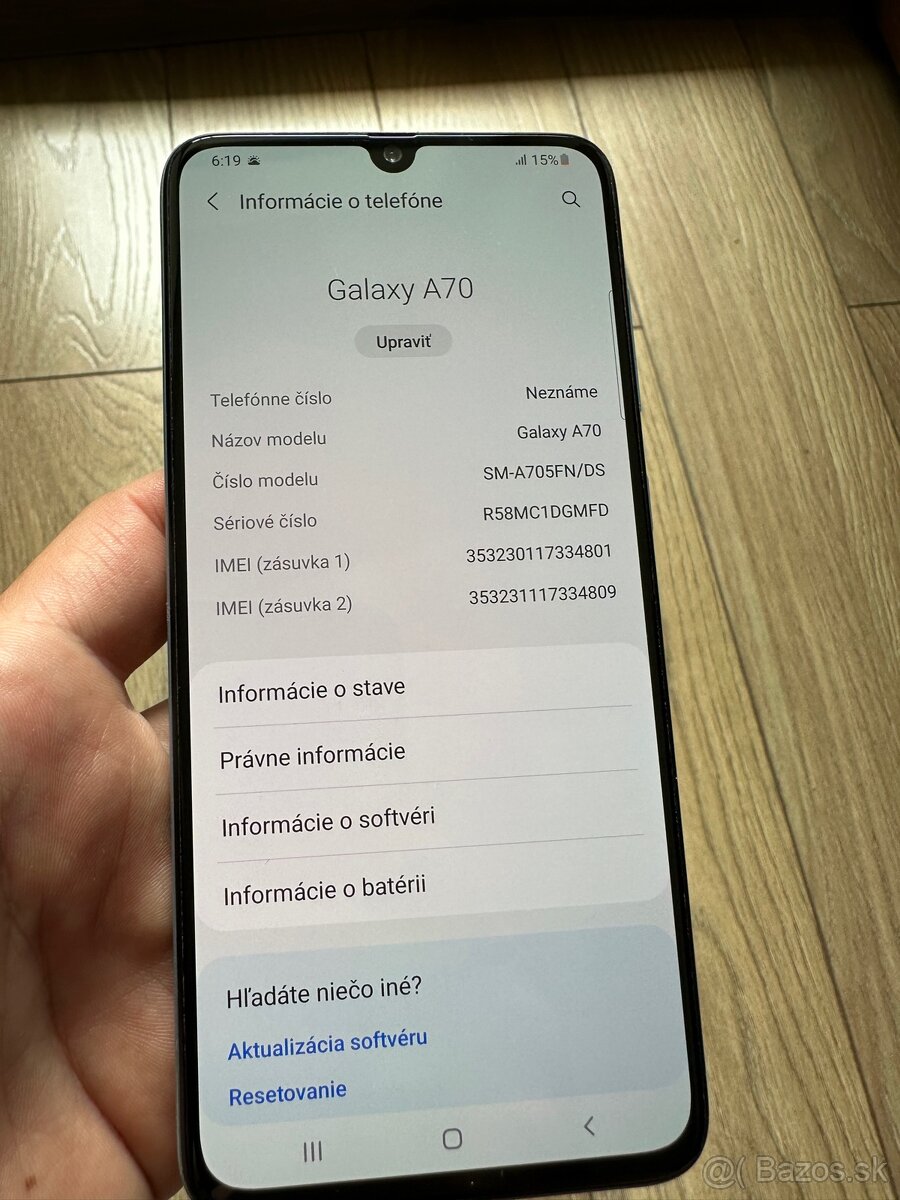 Samsung A70 - 8