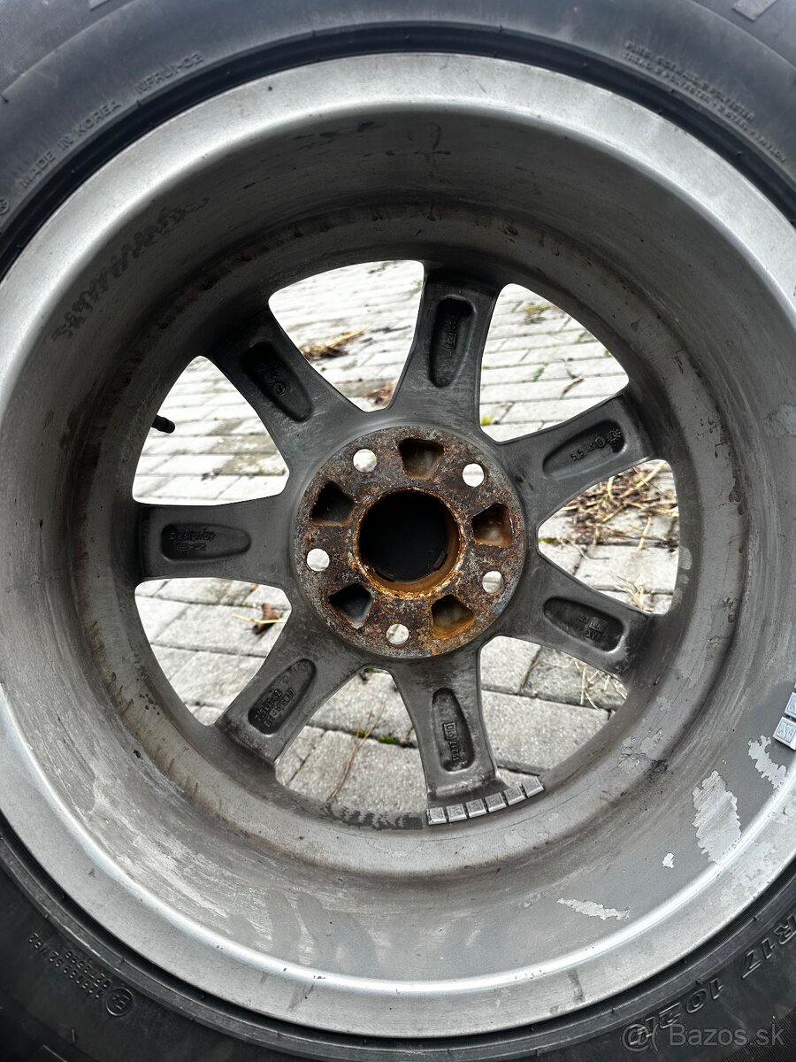 Predám elektrony 5x127 + letné pneu 225/65 r17 - 8