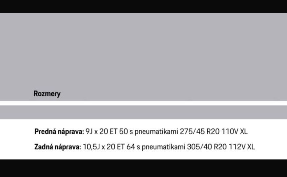 Porsche Cayenne (20”) - zimná sada kolies - 8