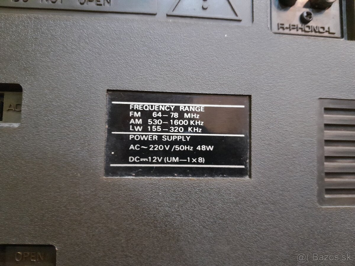 Vintage Lasonic L-30 Boombox - 8