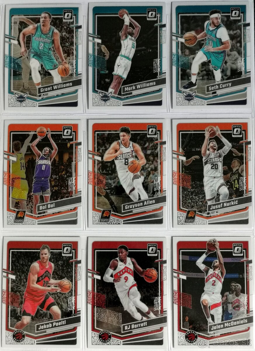 Kartičky NBA - Donruss Optic 23-24 - 8