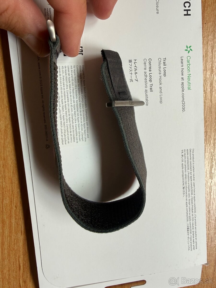 Apple Watch 49mm Blue/Black Trail Loop - S/M - 8