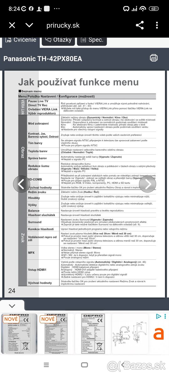 Plazma Panasonic Viera - 8