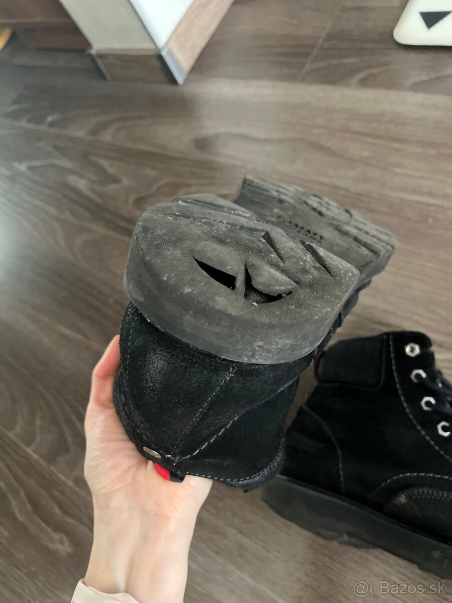 Panske zimne tommy hilfiger topanky, cizmy 43 - 8