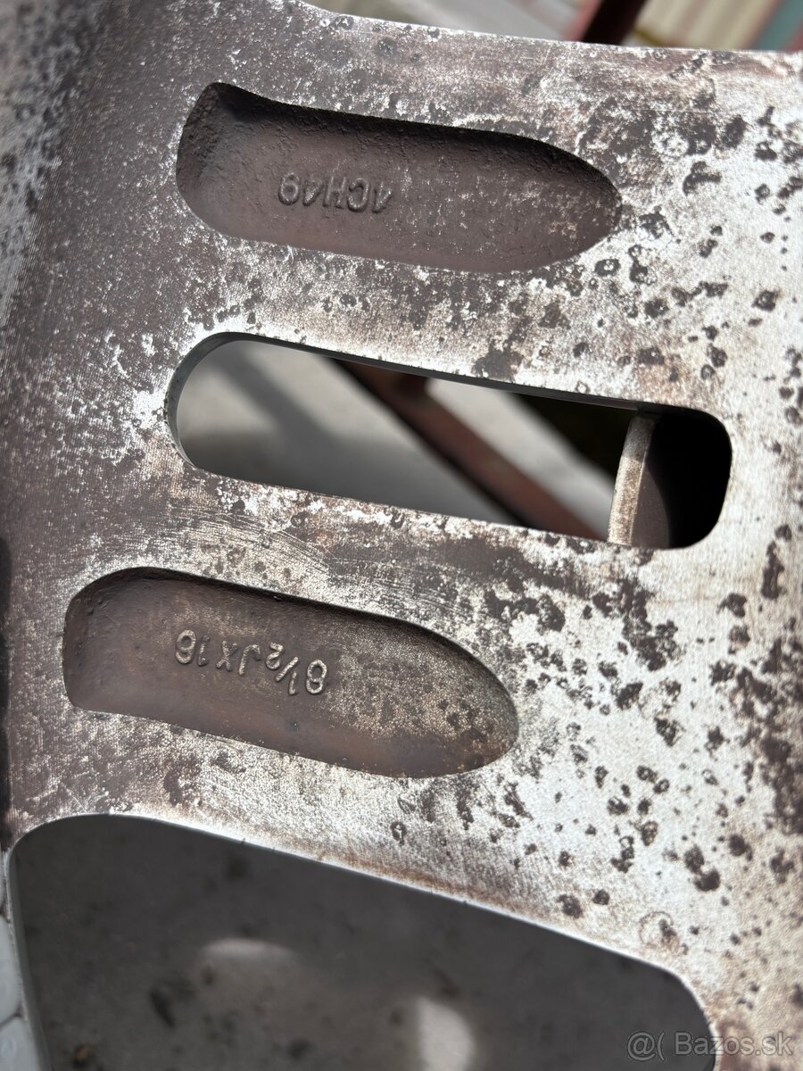 Predám disky Renault 4x100 R16 205/55 - 8