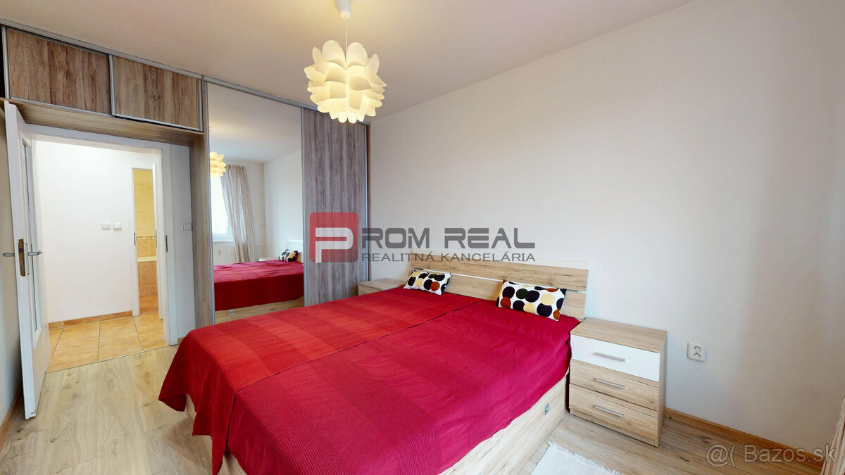 Na prenájom zariadený, svetlý 2 izbový byt s balkónom - 8