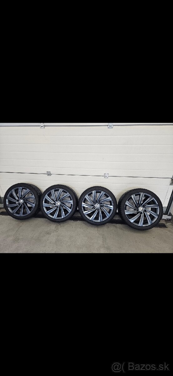 Octavia zimné pneu +alu disky - 8