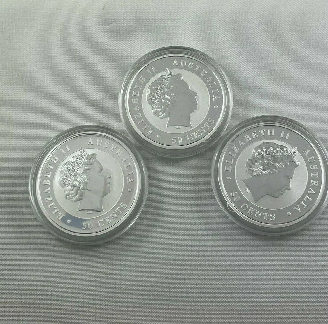 2013 Australian Outback 3x 1/2oz Silver Coloured Set - 8