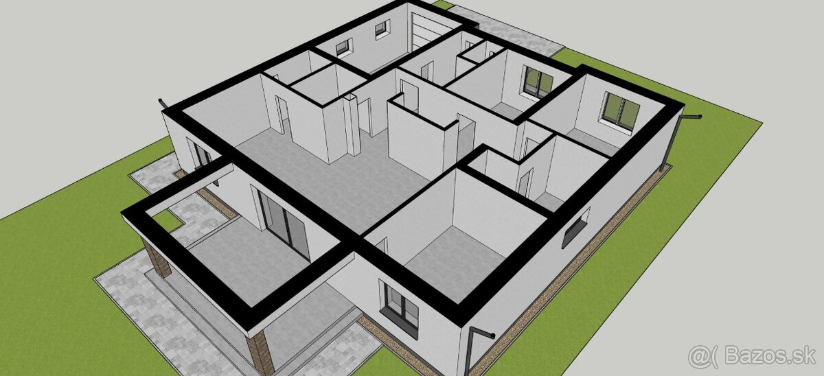 Na predaj 4 izbová novostavba, Bajč - 8