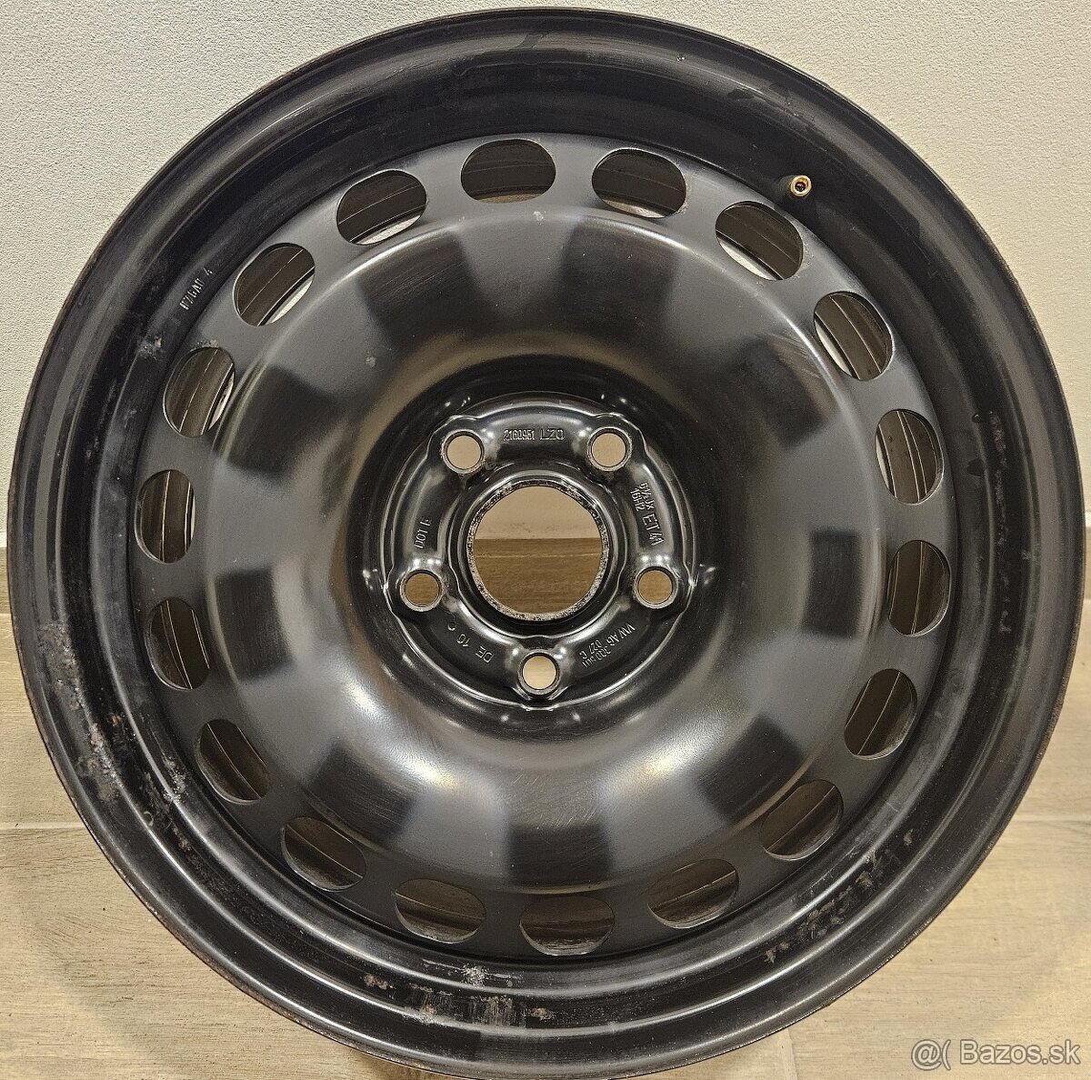 Plechové disky orig. VW - 5x112 r16 - 8