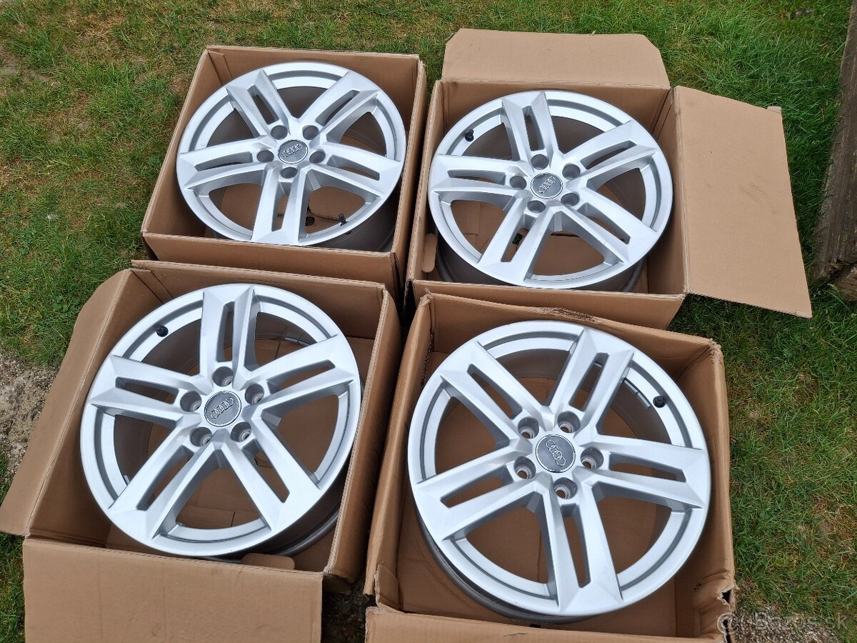 samotné 17" ALU 5x112 AUDI - 8