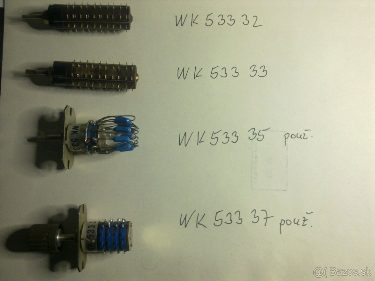 PREPINAČE - OTOČNÉ - WK a TS - 8