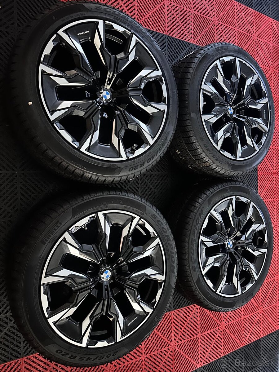 Alu BMW M-packet X3 G45 R20-zimné nové - 8