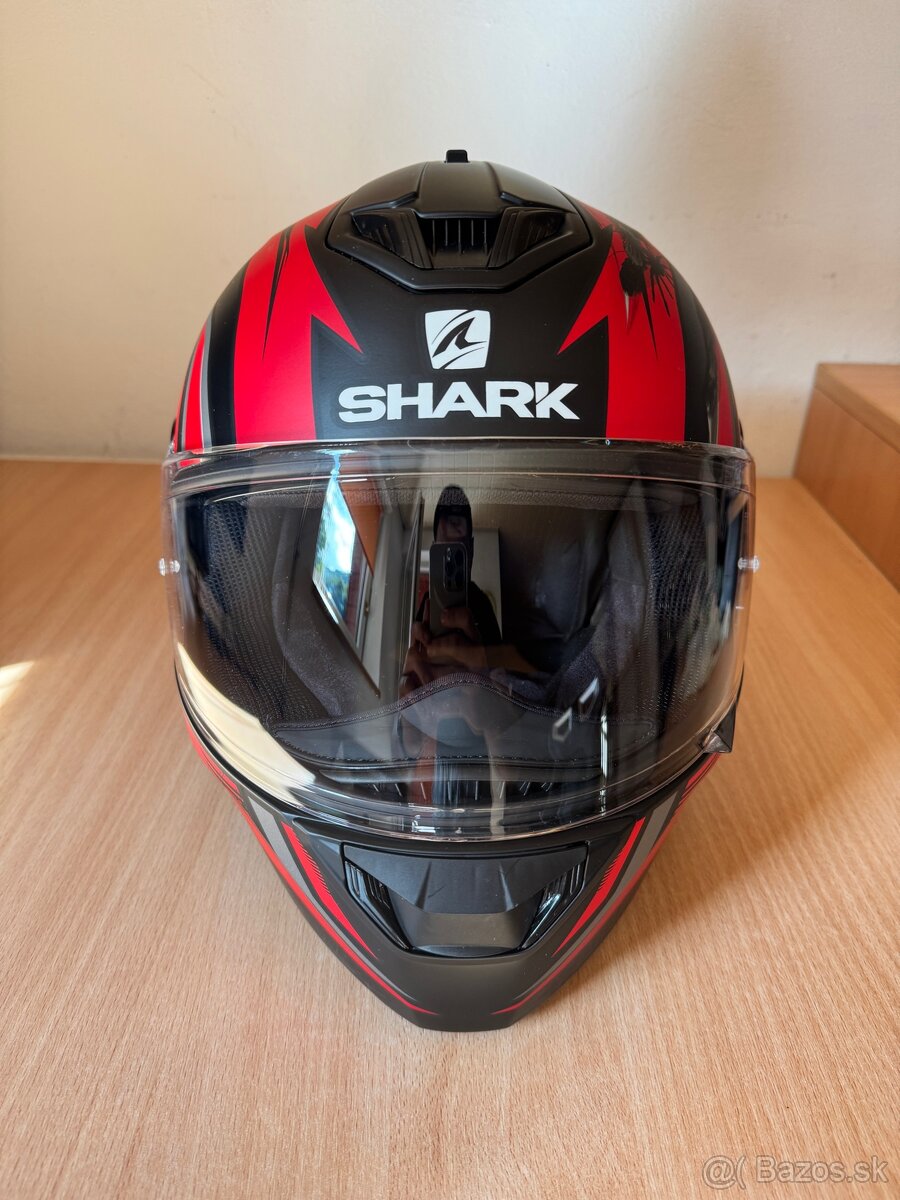 Predám prilbu na motorku Shark D-SKWAL 2 Atraxx - 8