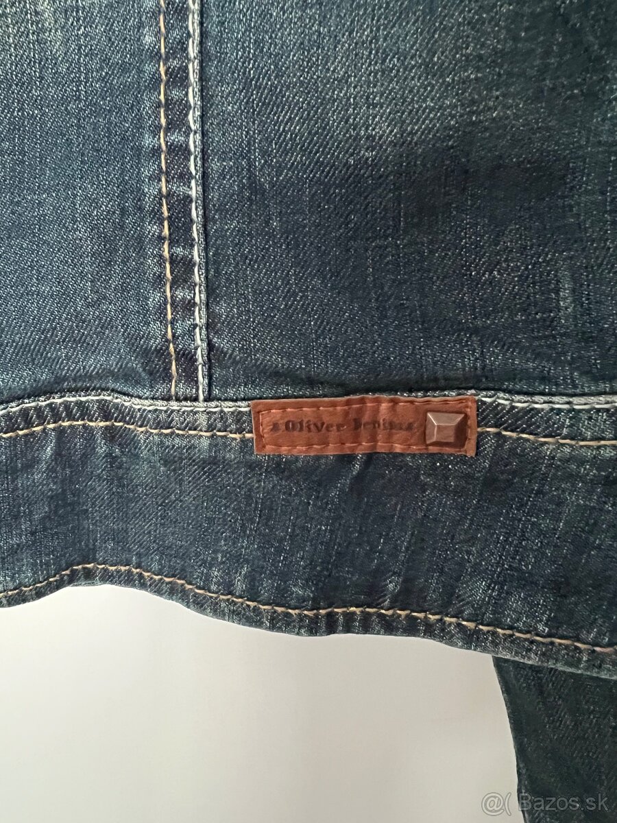 Džínsová dievčenská bunda s.Oliver - 8