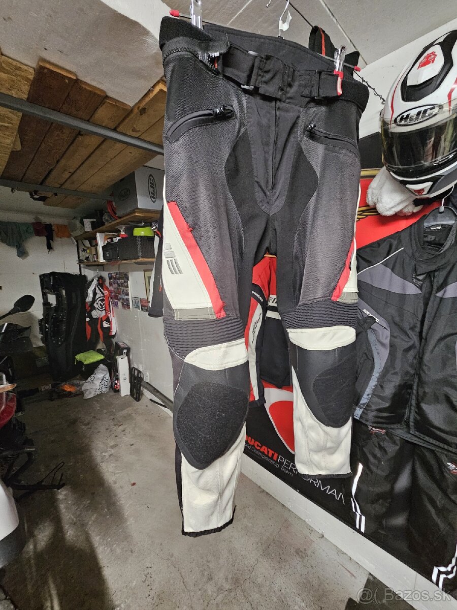 Textilné nohavice s kožou Komine L /52 - 8