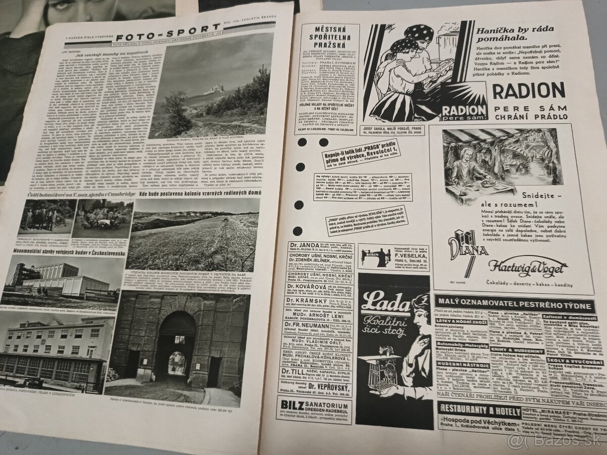 5x časopis Pestrý týden 1930 - 8