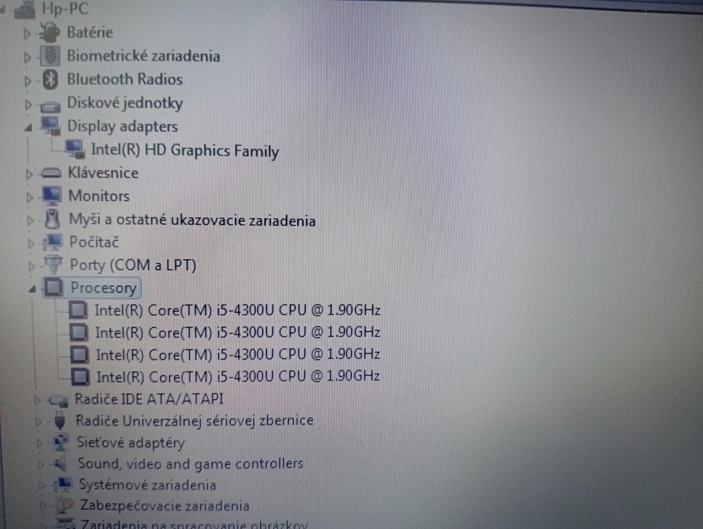 predám 12" HP elitebook 820 g1 / Intel core i5 / 8gb ram - 8