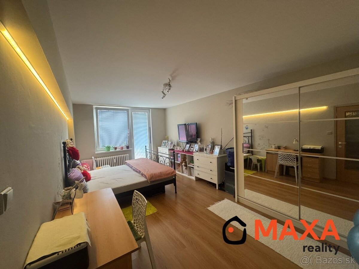 KLIMATIZOVANÝ,nadštandardný 3 izbový byt so šatníkom, pri Ka - 8