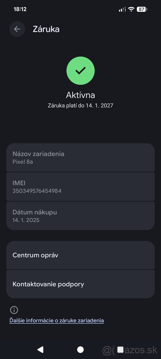 Google Pixel 8a 8gb128gb 5g - 8