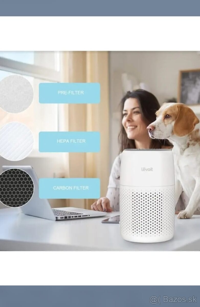 LEVOIT CORE MINI TRUE HEPA (BIELY) - 8