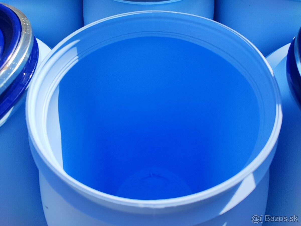 Lacné potravinárske plastové 70l sudy - 8