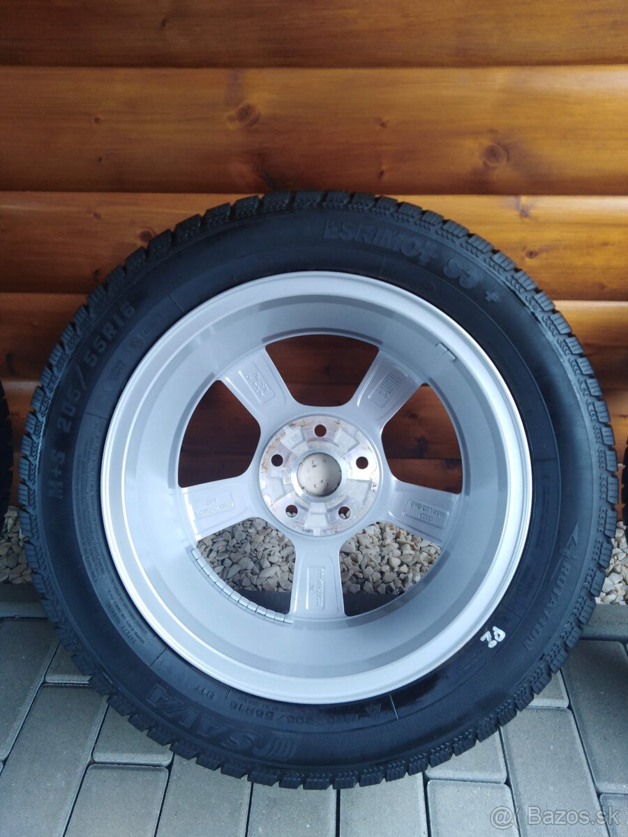 Predám originál disky audi a3 205/55 R16 - 8