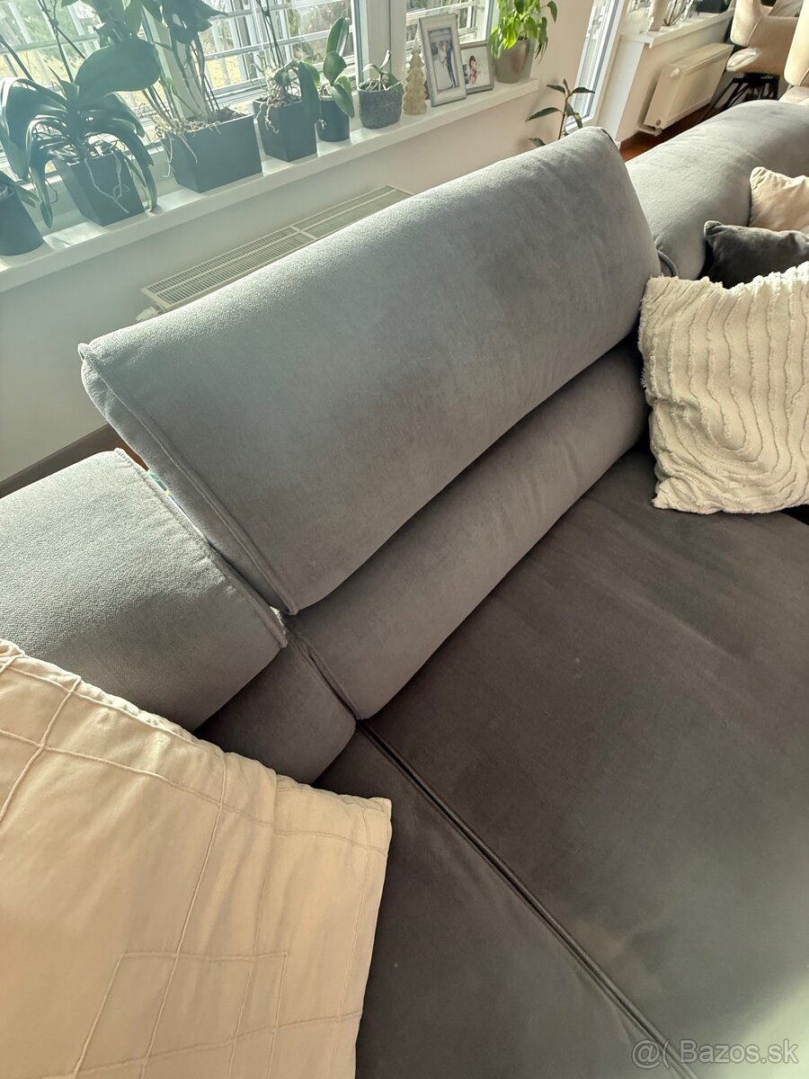 Sedačka ALPLES antracytová - 8